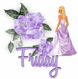 friday, doll and violet text