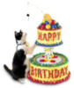 Happy Birthday! -- Cat, Cake