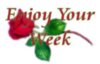 enojoy your week