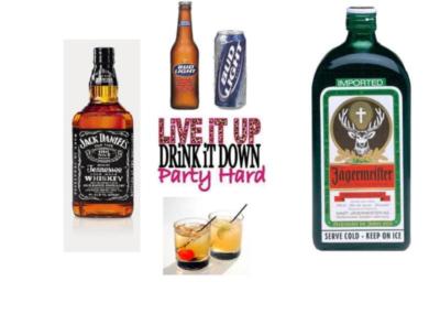 live it up drinki't down party hard