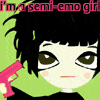 I'am semi emo girl