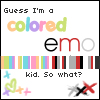 colored emo kid