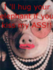 lipstick kiss my ass