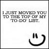 I just moved you to the top of my to-do list