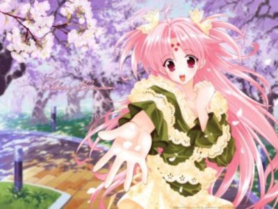 Sakura spring anime