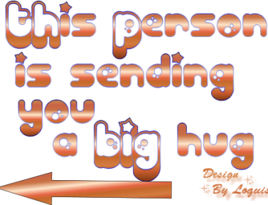 This person is sending you a BIG hug