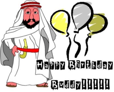 Happy Birthday Buddy! -- Arabic