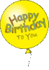 birthday ballon