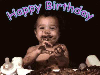 Happy Birthday. Have Some Cake -- Chocolate