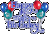 Happy Birthday - Baloons