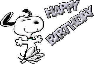 Happy Birthday-Snoopy