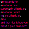 emo stands for emotional