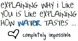 water tastes....