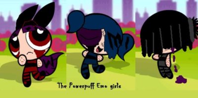 emo powerpuff girls