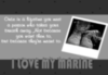 i love my marine