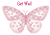 Get Well Butterfly Pink