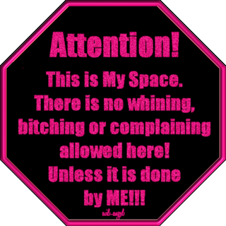 attention! this is my space 