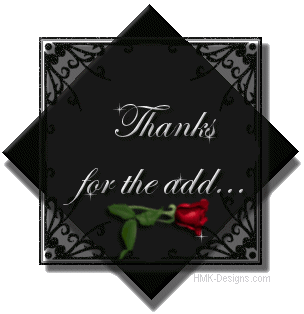 Thanks For The Add... Red Rose