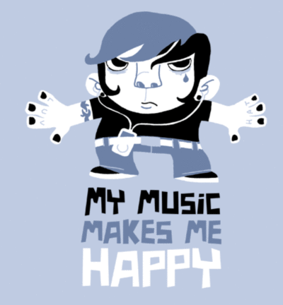 my music makes me happy