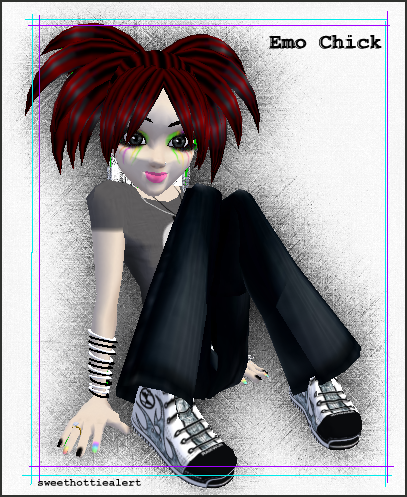 emo chick