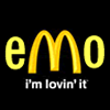 emo i'm lovin it/