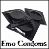 emo black condoms :-)