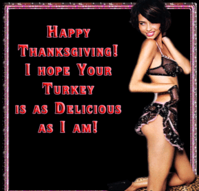 I hope your Turkey is as delicious as I am! Happy Thanksgiving