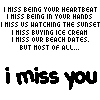 most of all ... I miss you