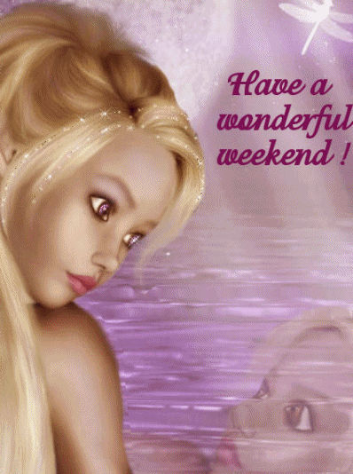 have a wonderful weekend!