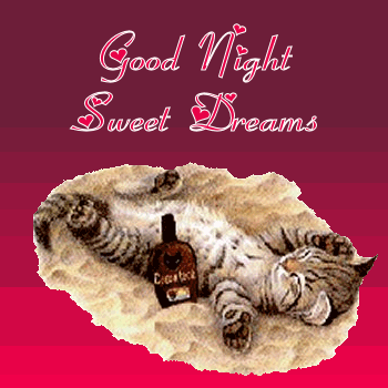 good night, sweet dreams
