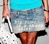 big flirt in a short skirt