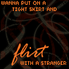 flirt with a stranger