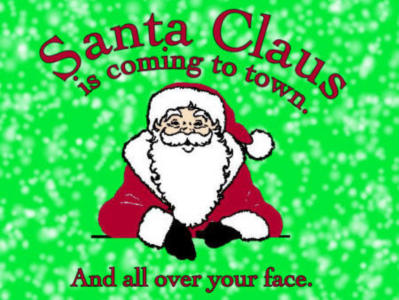 Santa Claus , funny