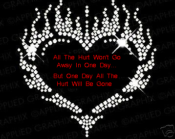 All The Hurt Won't Go Away In One Day