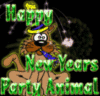 Happy New Year Party Animal