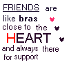 Friends Are Close To The Heart