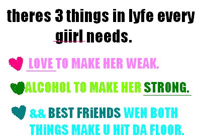 3 things