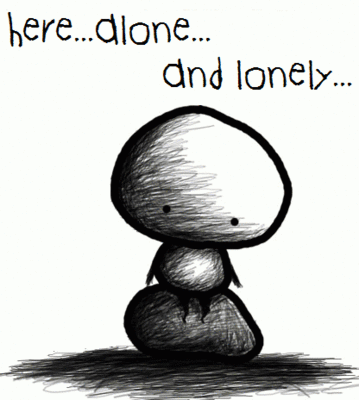 Here Alone And Lonely