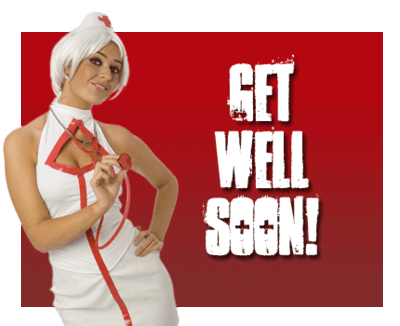 Nurse: Get well soon!