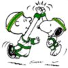 CELTICS WITH CHARLIE N SNOOPY