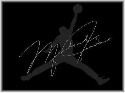 Michael Jordan. sig