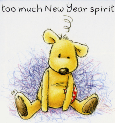 TOO MUCH NEW YEAR SPIRIT