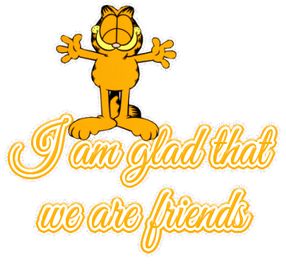I Am Glad That We Are Friends