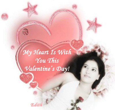 My Heart Is With You This Valentine's Day!