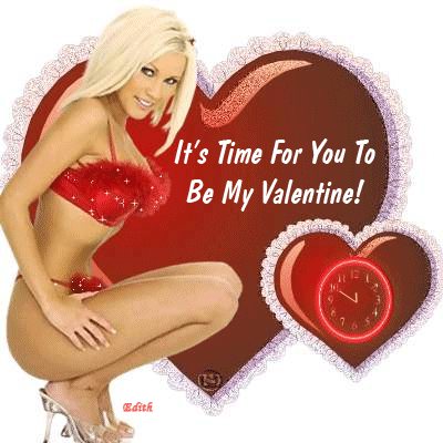 It's time for you to be my Valentine