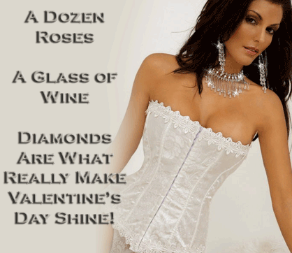 Diamonds Are What Really Make Valentine's Day Shine!