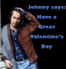 Johnny says: Have a great Valentine's day