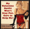 My Valentine Outfit Won't Stay Put. Care To Help Me?
