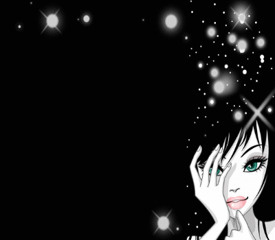 GIRL WITH STARS