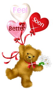 Cute Bear Feel Better Soon